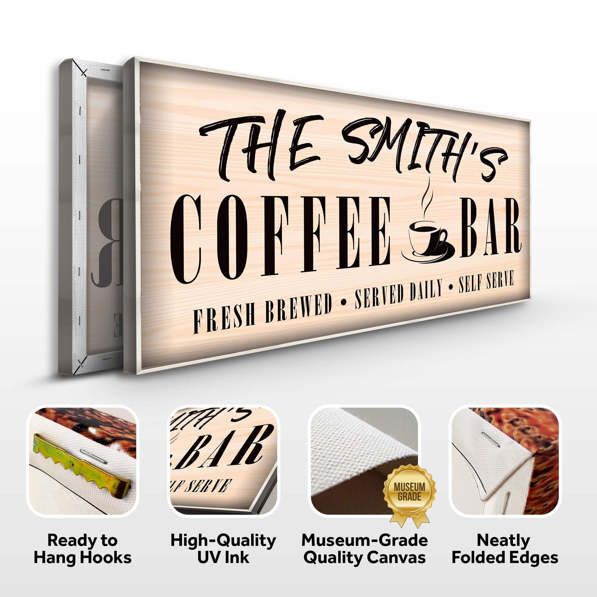 Coffee Bar Sign II - Tailored Canvases - Flyclothing LLC