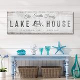 Lake House Cabin Sign - Tailored Canvases - Flyclothing LLC