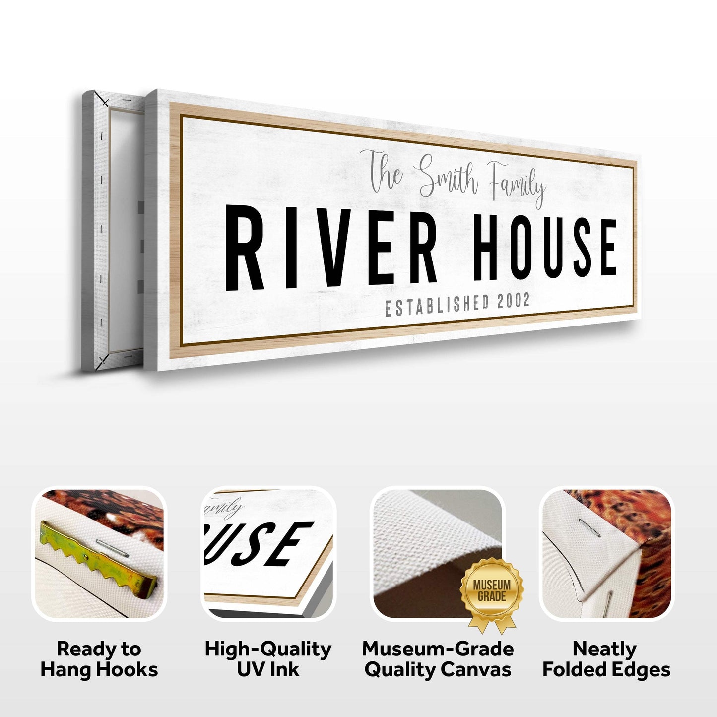 River House Sign - Tailored Canvases - Flyclothing LLC