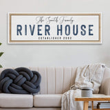 River House Sign - Tailored Canvases - Flyclothing LLC