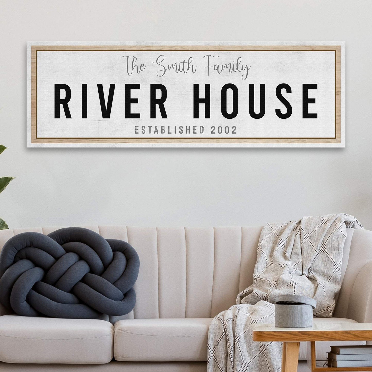 River House Sign - Tailored Canvases - Flyclothing LLC
