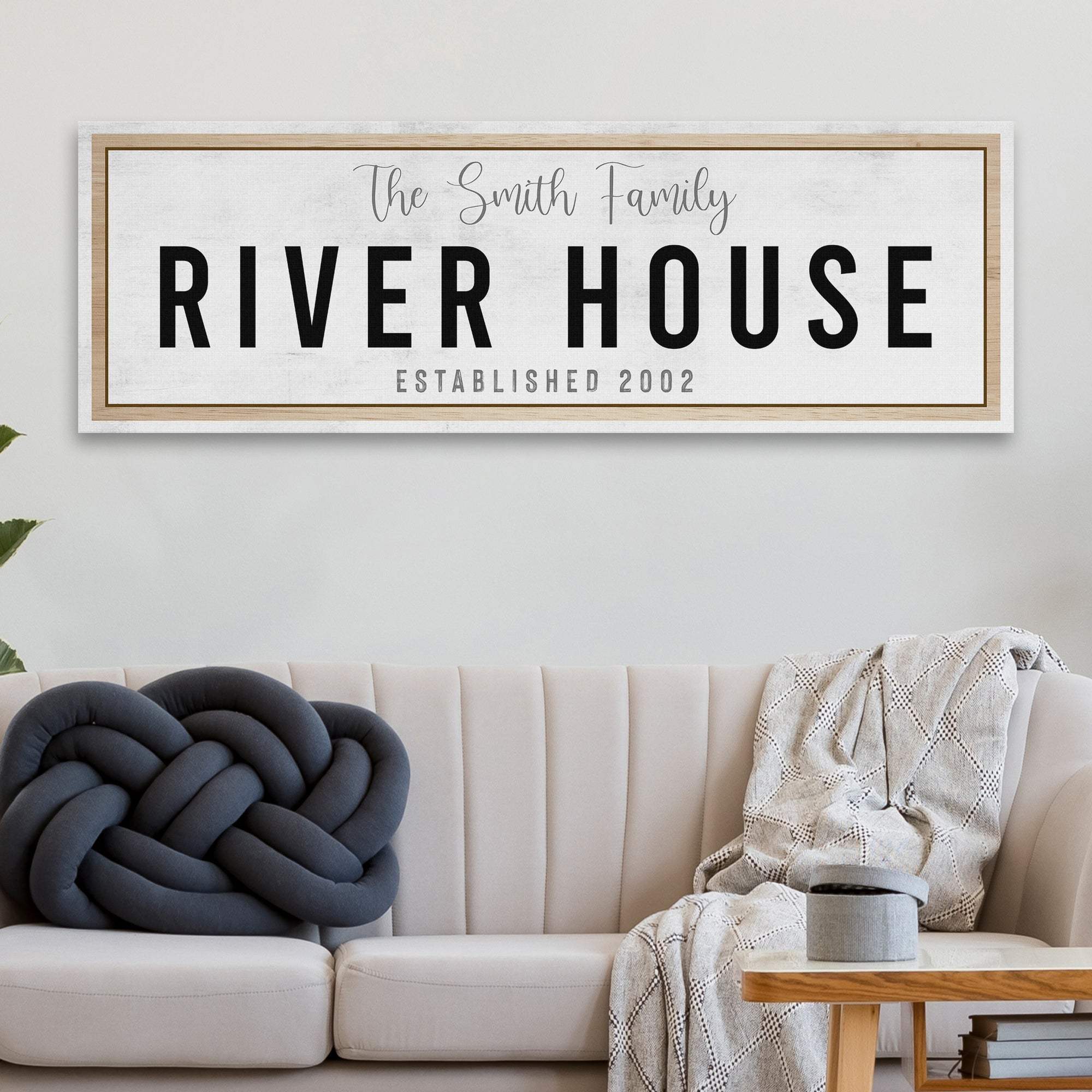 River House Sign - Tailored Canvases - Flyclothing LLC