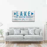 Wooden Lake Arrow Sign - Tailored Canvases - Flyclothing LLC
