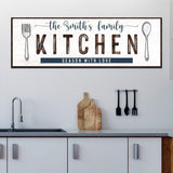 Family Kitchen Sign IV - Tailored Canvases - Flyclothing LLC