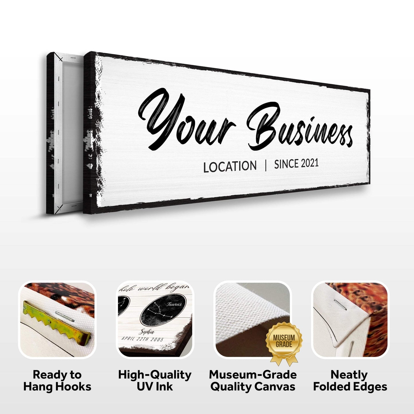 Your Business Location Sign - Tailored Canvases - Flyclothing LLC