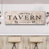 Family Tavern Sign - Tailored Canvases - Flyclothing LLC