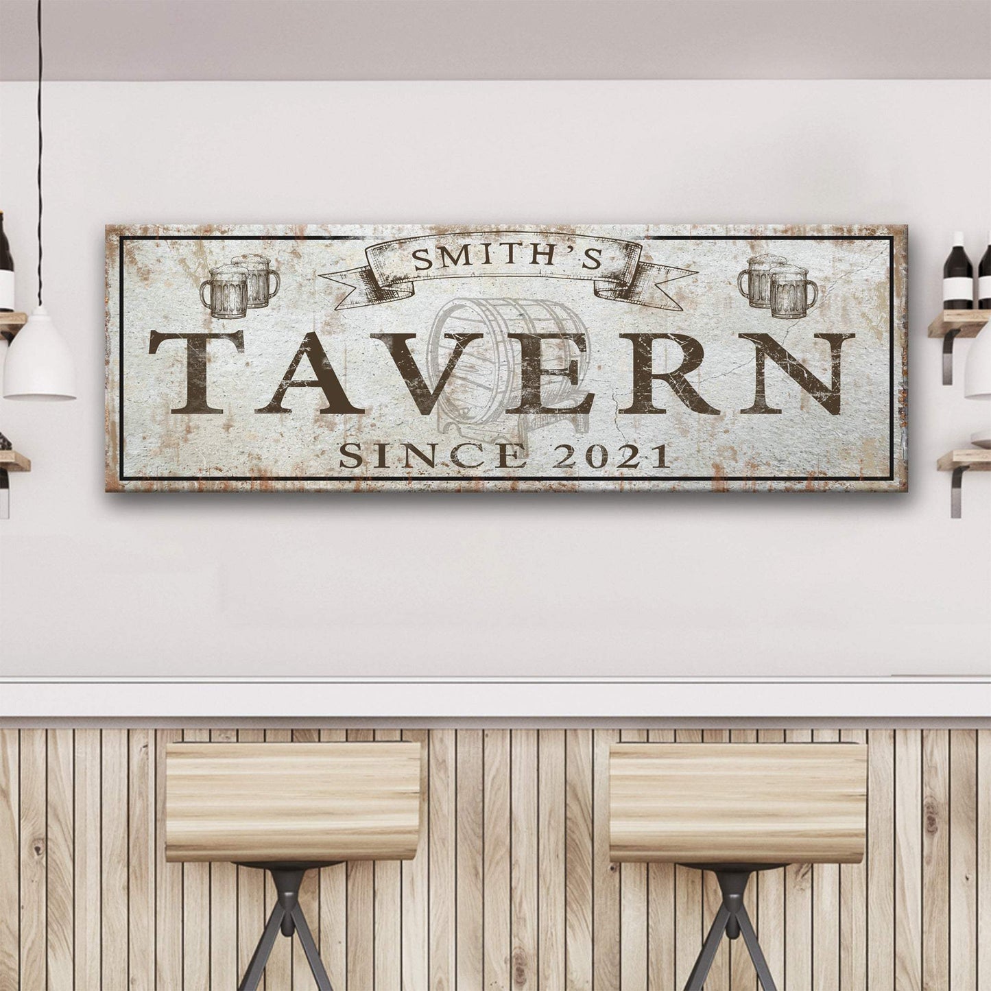 Family Tavern Sign - Tailored Canvases - Flyclothing LLC