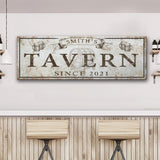 Family Tavern Sign - Tailored Canvases - Flyclothing LLC