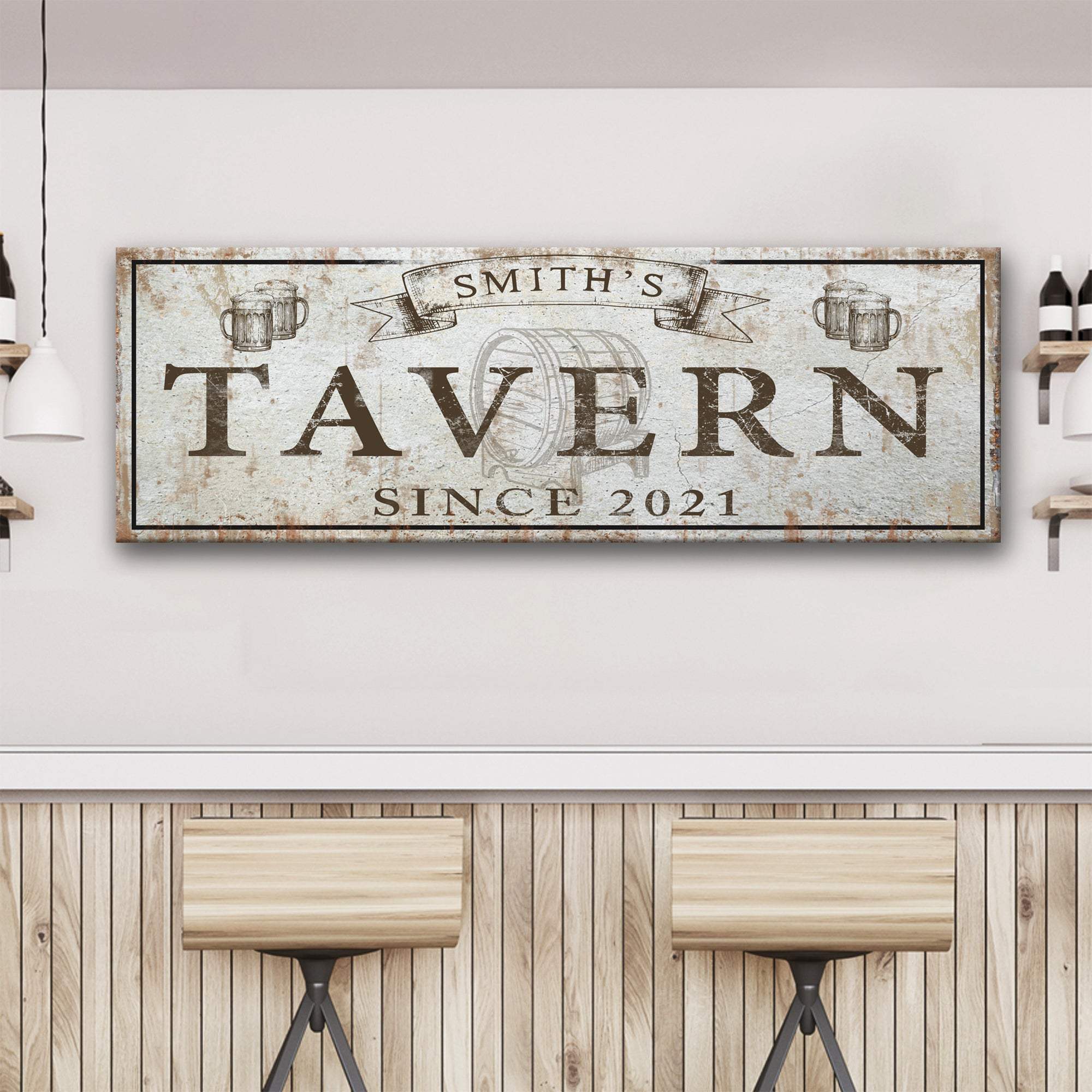 Family Tavern Sign - Tailored Canvases - Flyclothing LLC