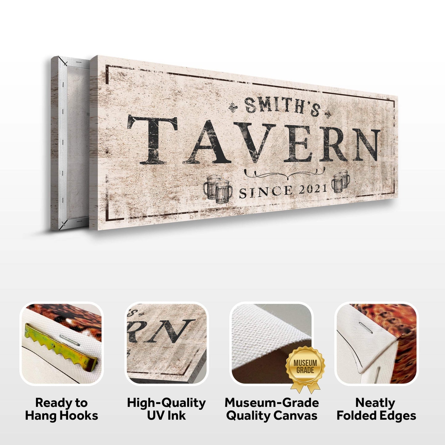 Family Tavern Sign - Tailored Canvases - Flyclothing LLC