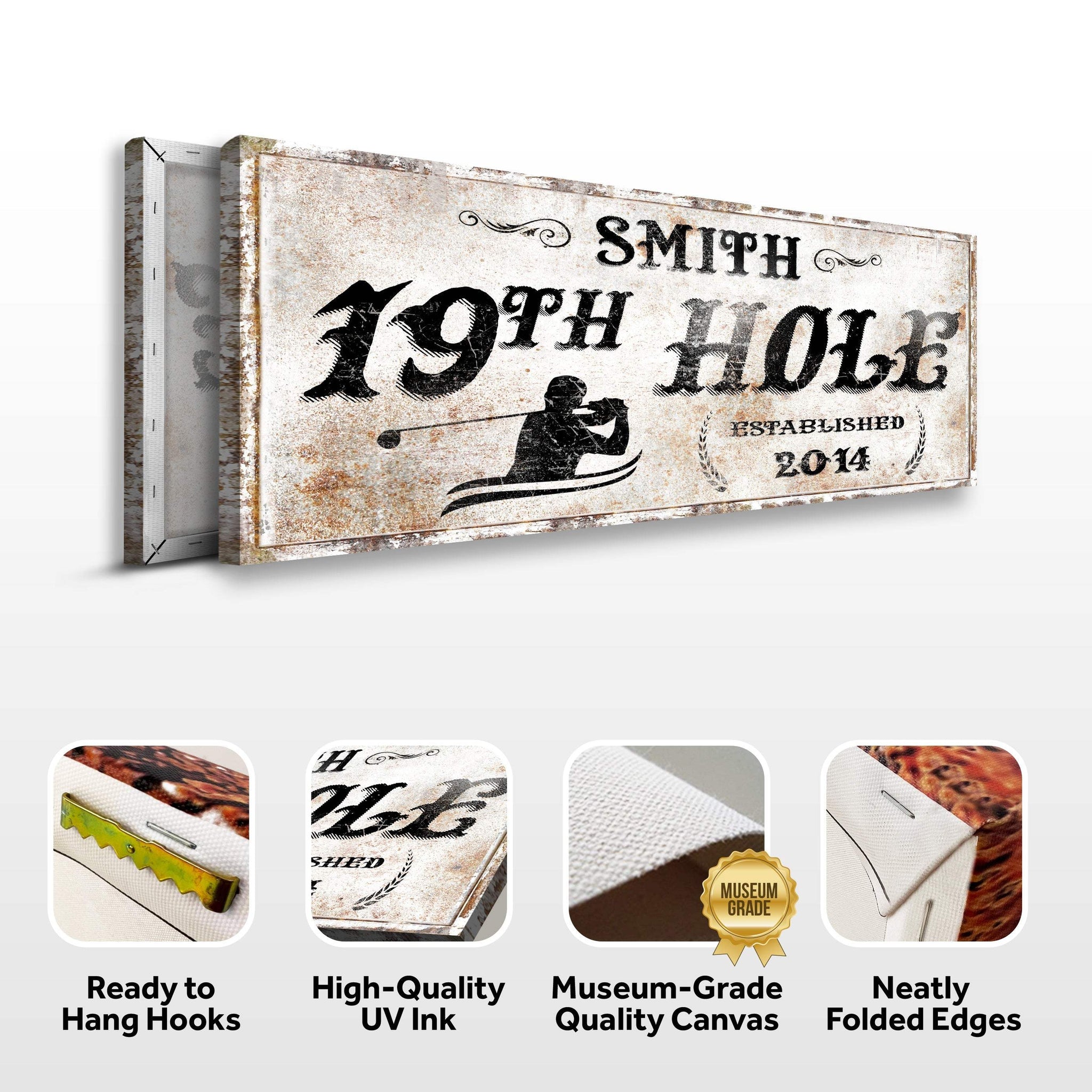 19th Hole Sign - Tailored Canvases - Flyclothing LLC