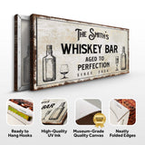 Whiskey Bar Sign - Tailored Canvases - Flyclothing LLC