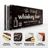Custom Bar Signs for Home Bar: Perfect Man Cave Wall Decor and Perfect Unique Gift For Husband - Tailored Canvases - Flyclothing LLC