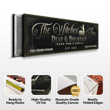 The Witches Inn Sign - Tailored Canvases - Flyclothing LLC