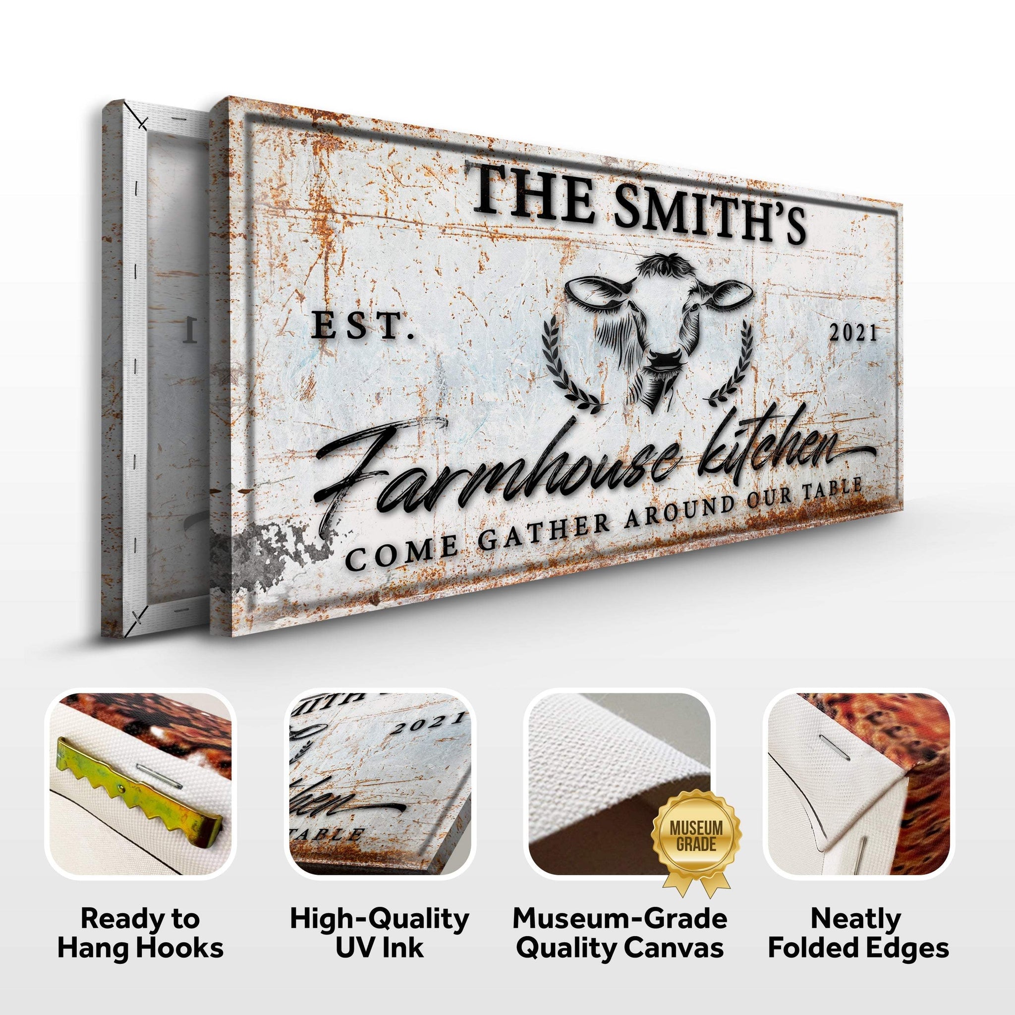 Farmhouse Kitchen Sign - Tailored Canvases - Flyclothing LLC