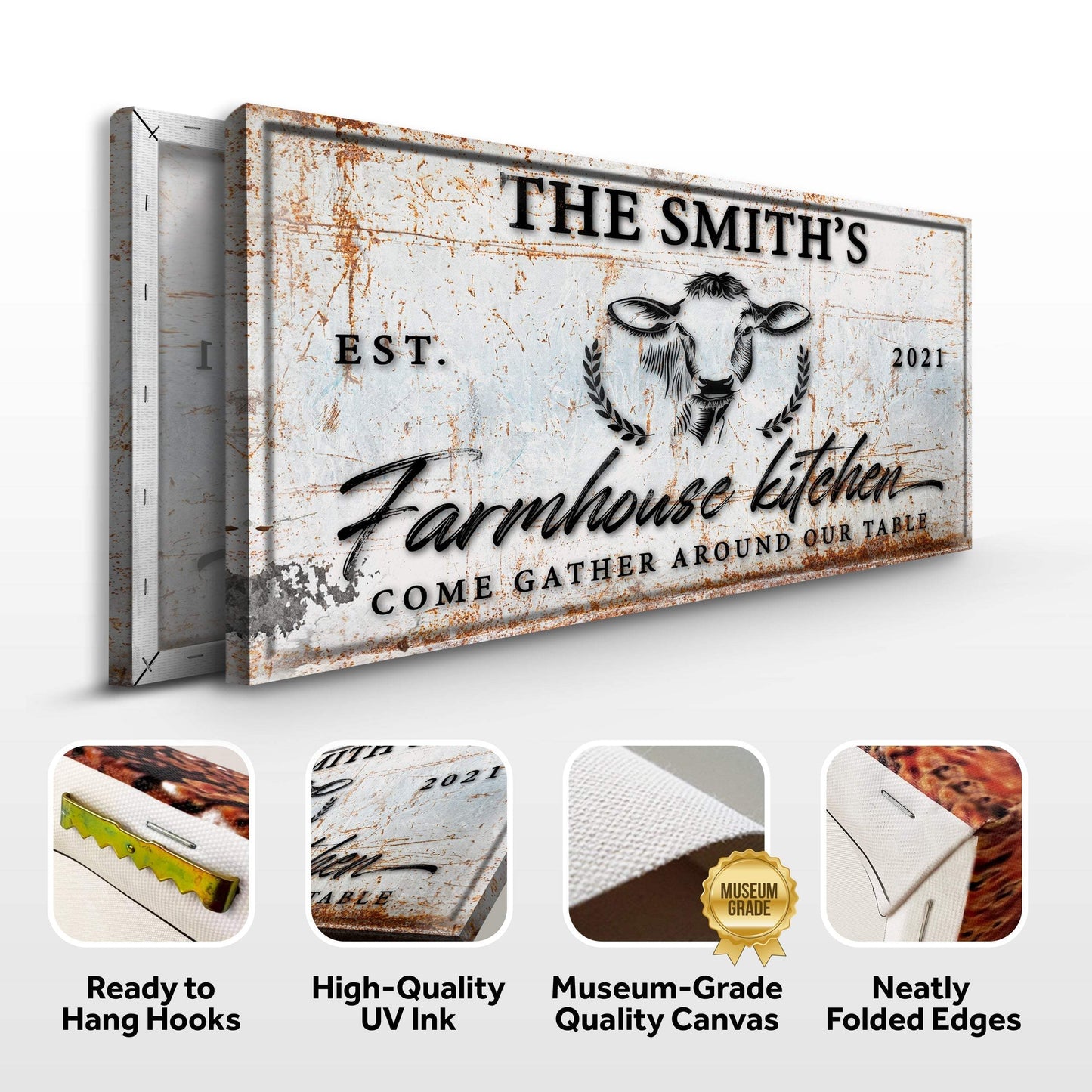 Farmhouse Kitchen Sign - Tailored Canvases - Flyclothing LLC