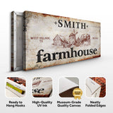 Family Farmhouse Sign II - Tailored Canvases - Flyclothing LLC