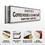 Coffee House And Donut Bar Sign II - Tailored Canvases - Flyclothing LLC
