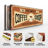 Coffee Shop Sign IV - Tailored Canvases - Flyclothing LLC