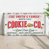 Christmas Cookie Co Sign - Tailored Canvases - Flyclothing LLC