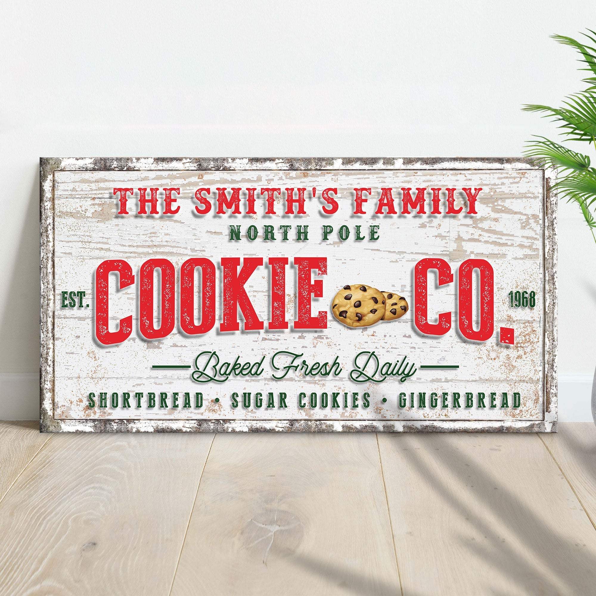 Christmas Cookie Co Sign - Tailored Canvases - Flyclothing LLC