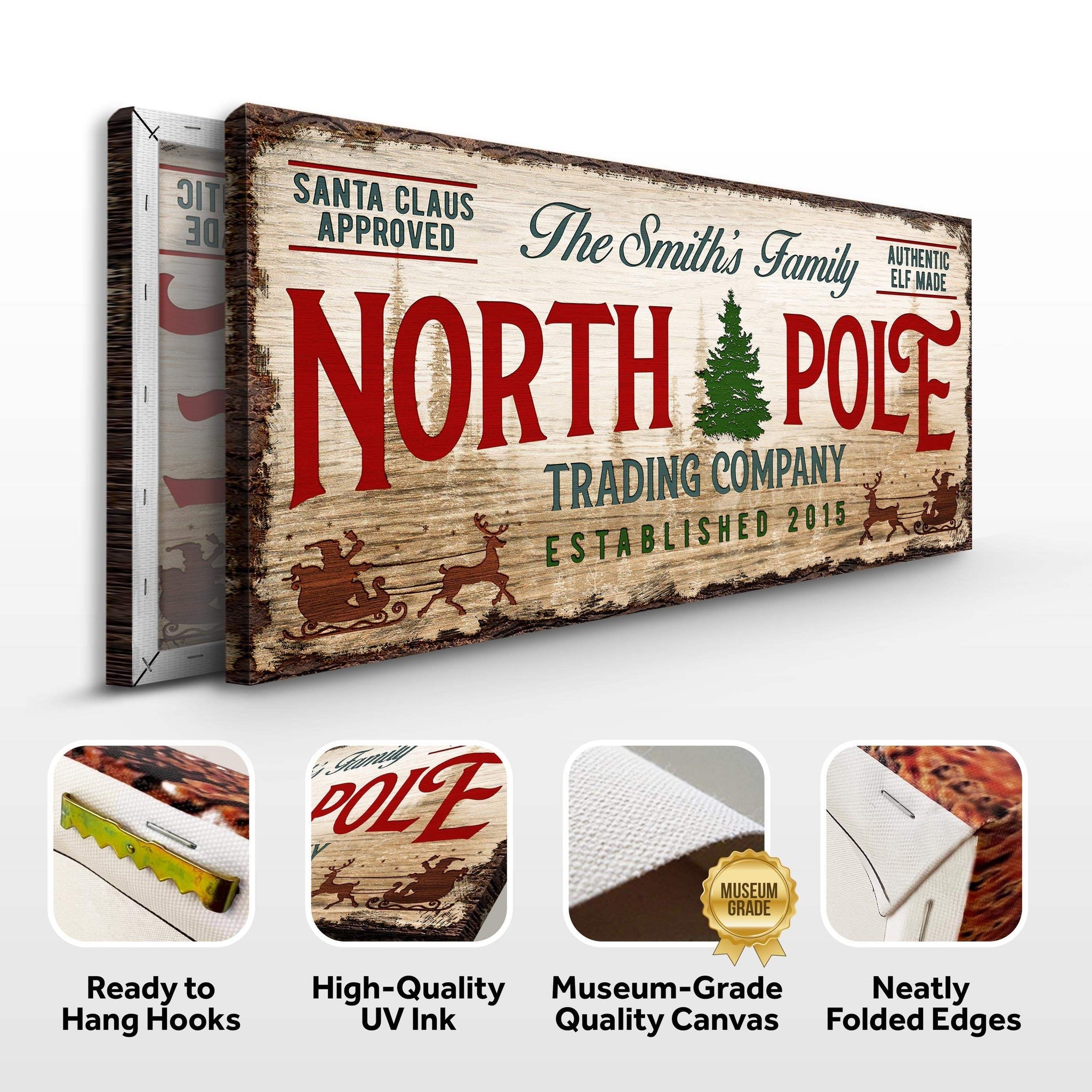 Christmas Trading Co Sign - Tailored Canvases - Flyclothing LLC