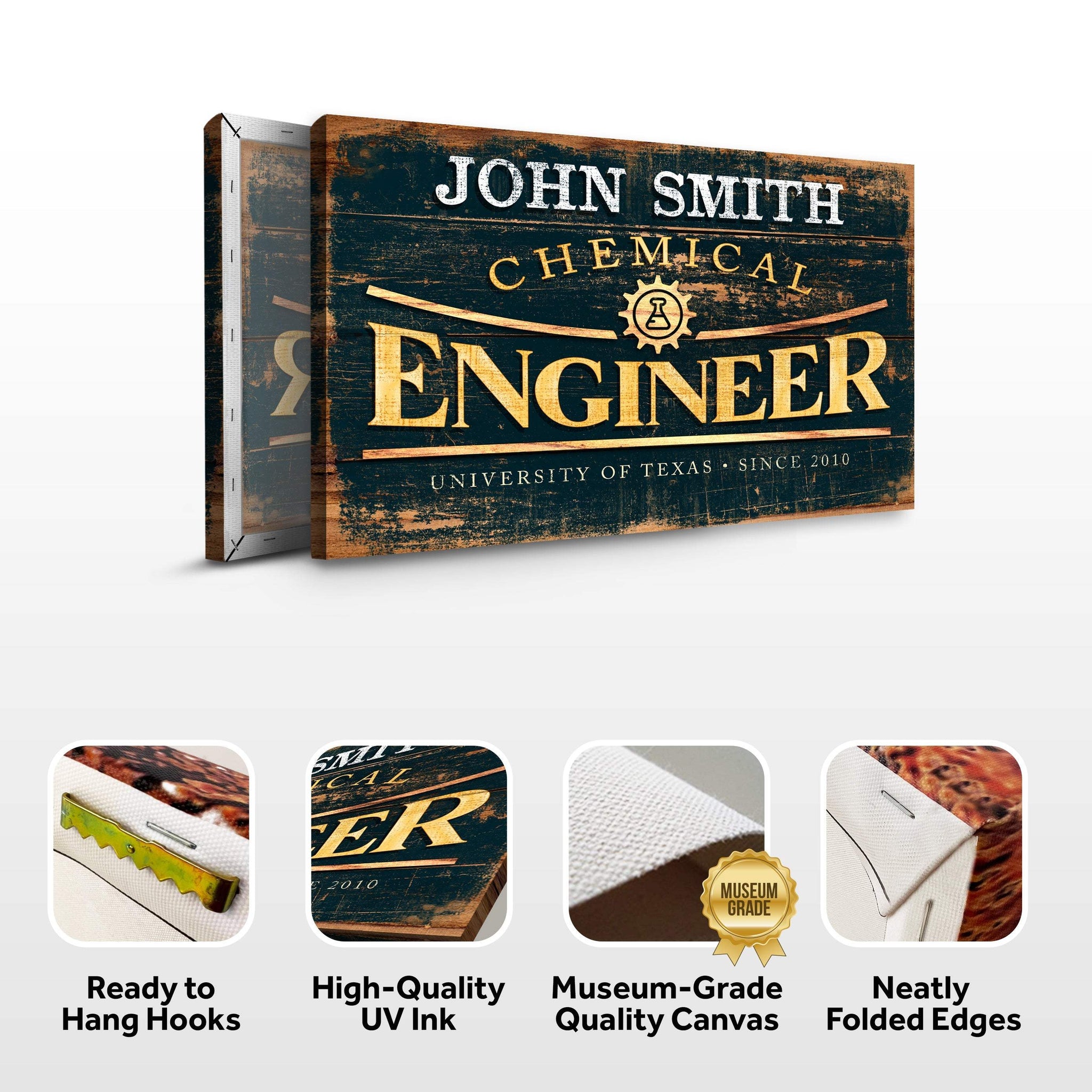 Chemical Engineer Sign - Tailored Canvases - Flyclothing LLC