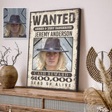 Wanted Sign III - Tailored Canvases - Flyclothing LLC