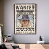 Wanted Sign III - Tailored Canvases - Flyclothing LLC