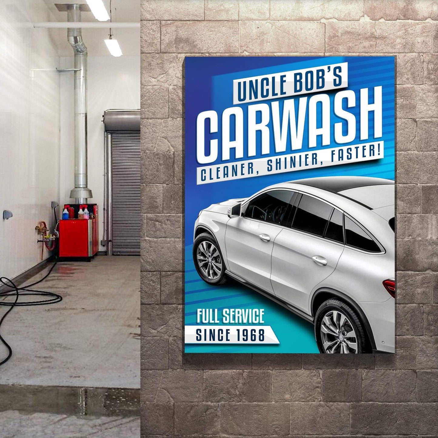 Car Wash Sign - Tailored Canvases - Flyclothing LLC