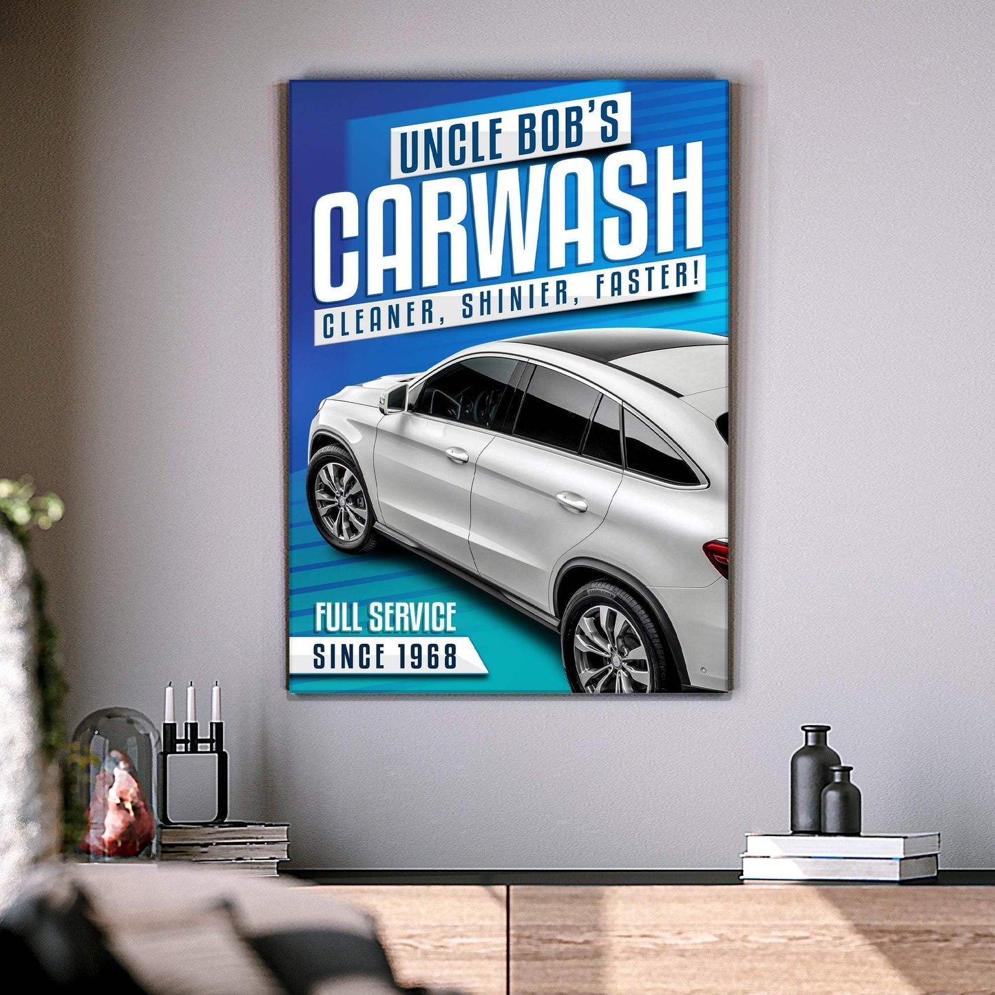 Car Wash Sign - Tailored Canvases - Flyclothing LLC