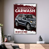 Car Wash Sign II - Tailored Canvases - Flyclothing LLC