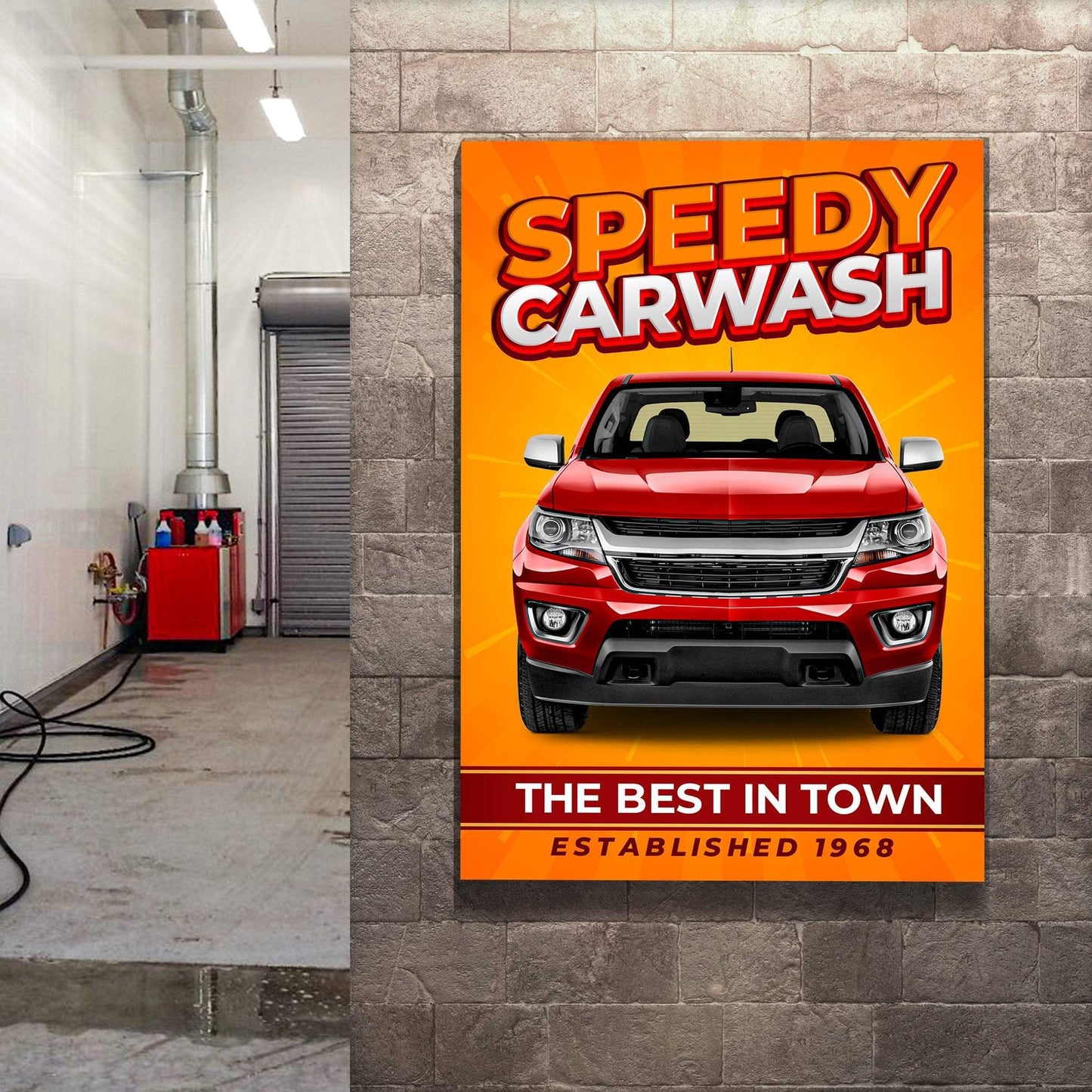 Car Wash Sign V - Tailored Canvases - Flyclothing LLC