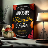 Pumpkin Patch Sign VI - Tailored Canvases - Flyclothing LLC