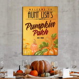 Pumpkin Patch Sign VII - Tailored Canvases - Flyclothing LLC