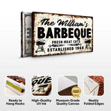 BBQ Sign IV - Tailored Canvases - Flyclothing LLC