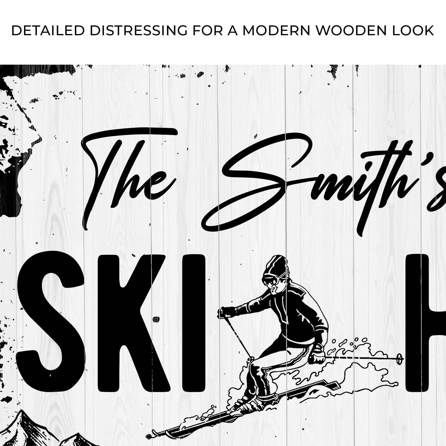 Ski House Sign - Tailored Canvases - Flyclothing LLC
