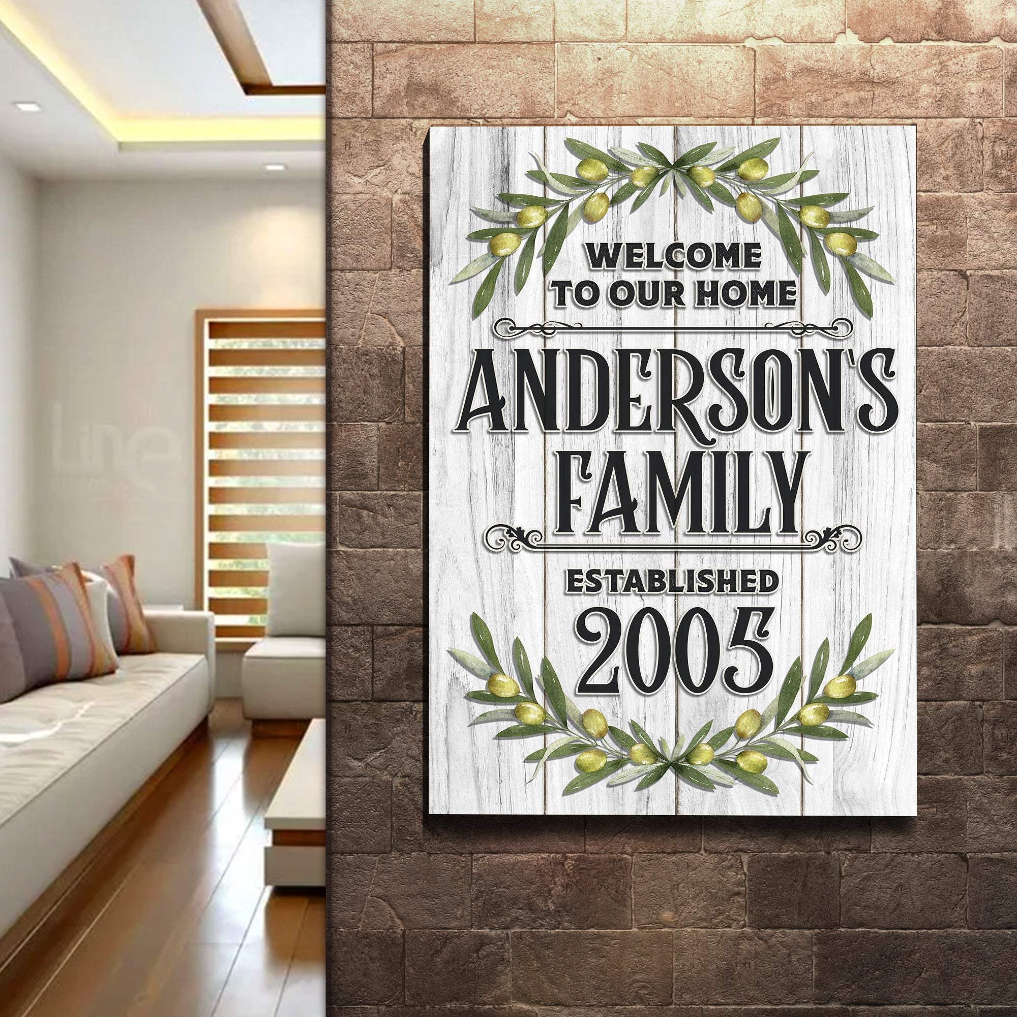 Home Established Sign - Tailored Canvases - Flyclothing LLC