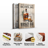 Aged To Perfection Whiskey Bar Sign - Tailored Canvases - Flyclothing LLC
