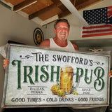 Custom Irish Pub Bar Sign II - Tailored Canvases - Flyclothing LLC