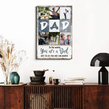 To Us You Are The World Father's Day Gift Sign - Tailored Canvases - Flyclothing LLC