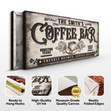 Coffee Bar Sign X - Tailored Canvases - Flyclothing LLC
