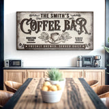 Coffee Bar Sign X - Tailored Canvases - Flyclothing LLC