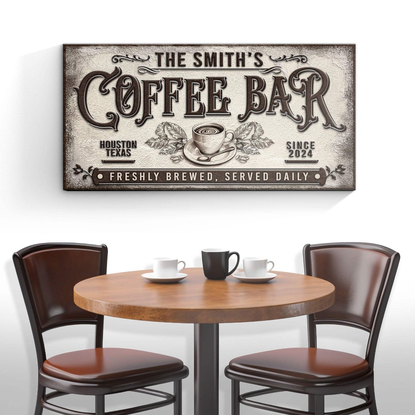 Coffee Bar Sign X - Tailored Canvases - Flyclothing LLC