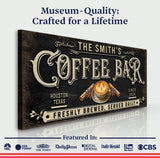 Coffee Bar Sign XII - Tailored Canvases - Flyclothing LLC