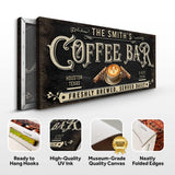 Coffee Bar Sign XII - Tailored Canvases - Flyclothing LLC