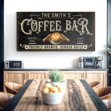 Coffee Bar Sign XII - Tailored Canvases - Flyclothing LLC