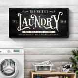 Laundry Sign IV - Tailored Canvases - Flyclothing LLC