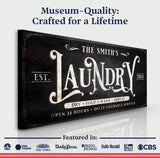 Laundry Sign IV - Tailored Canvases - Flyclothing LLC