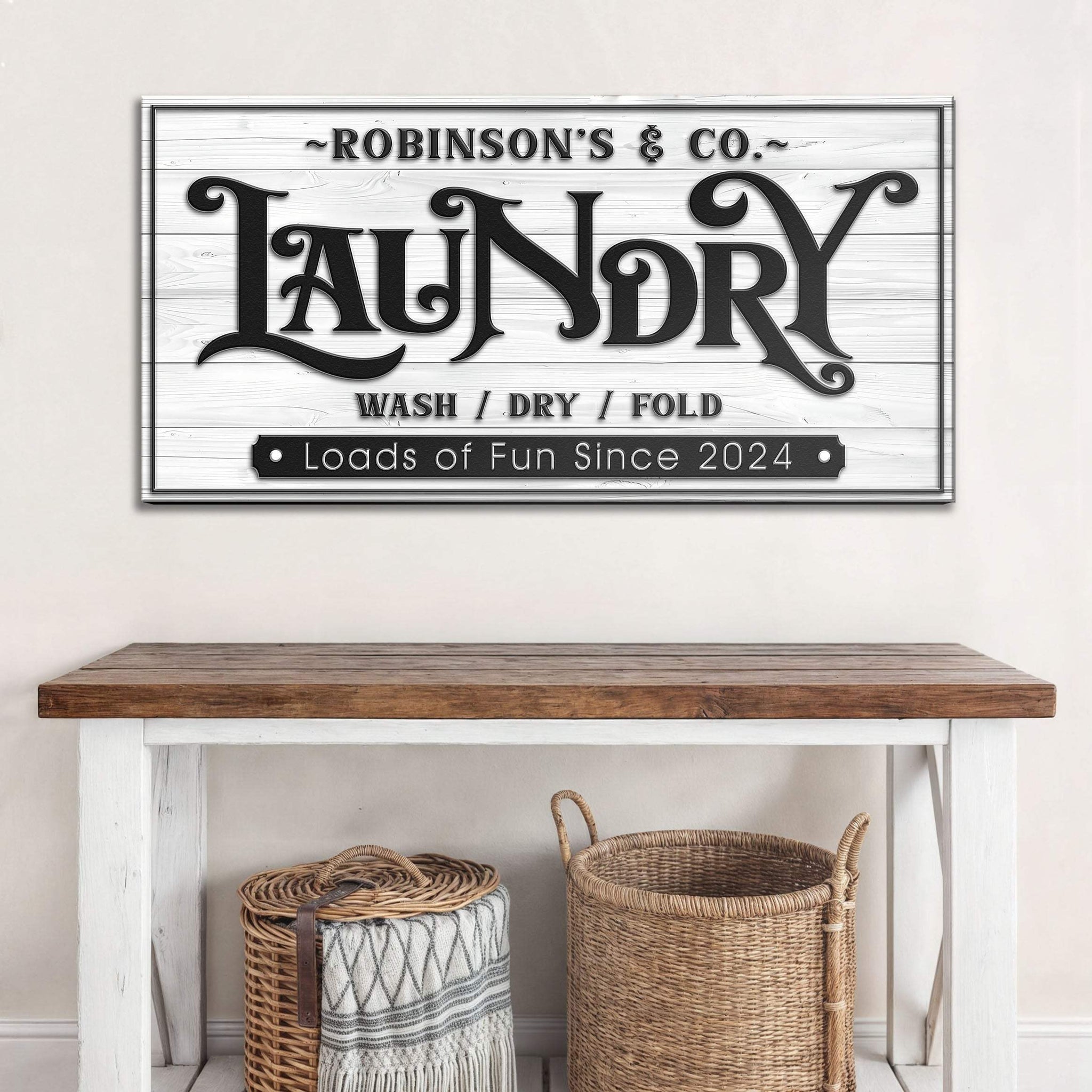 Laundry Room Sign IX - Tailored Canvases - Flyclothing LLC
